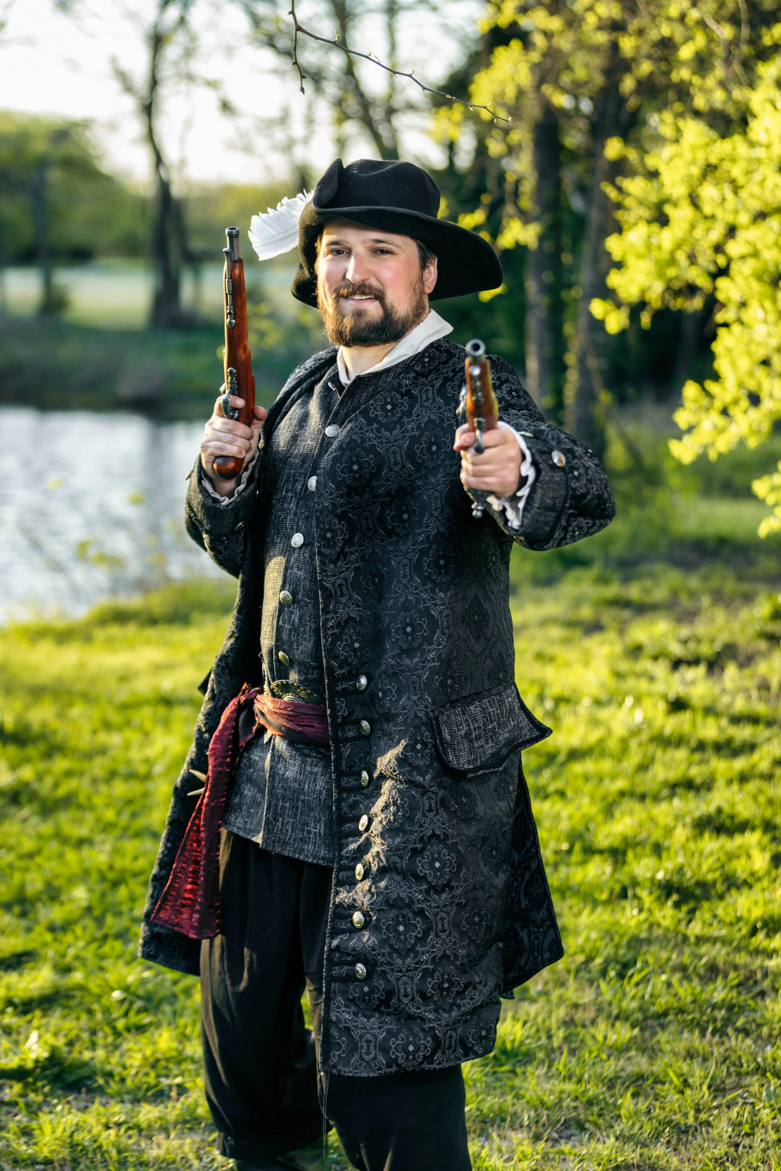 Collections Steampunk Renaissance Pirate Costumes Silver Leaf Costumes Handmade Designer Costumes